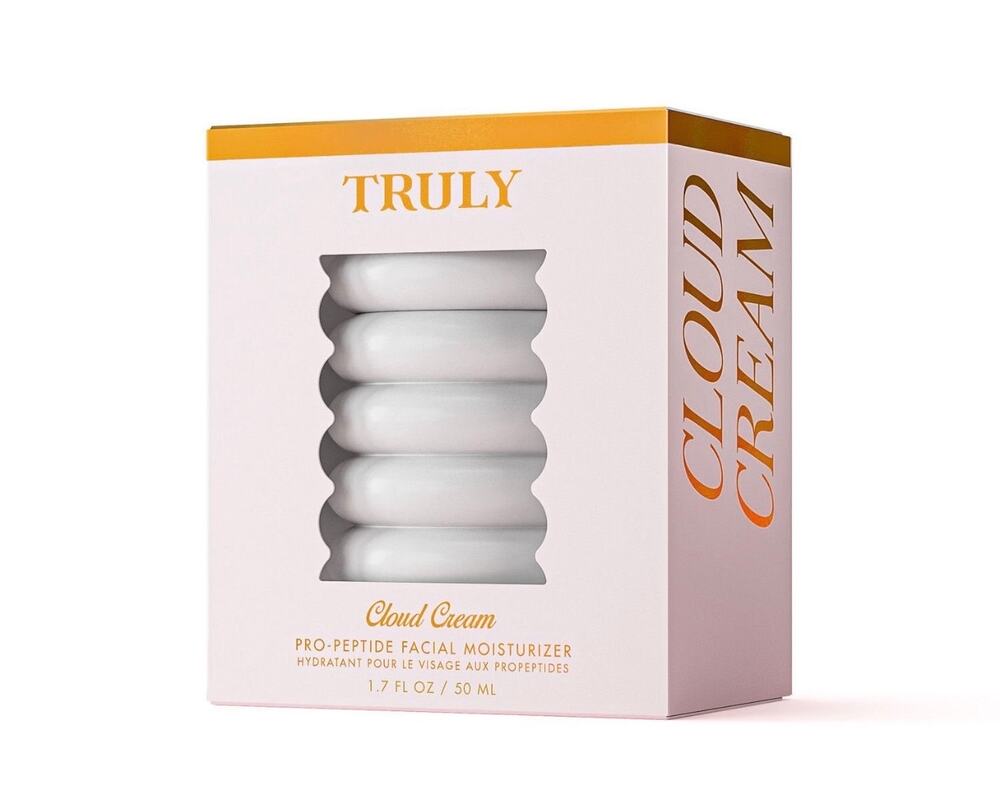 Truly Cloud Cream Pro-Peptide Facial Moisturizer 1.7 oz 50 ml